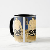 De Sumo Wrestler, Kuniyoshi, Japanse fijne kunst Mok (Voorkant links)