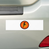 DE SUN CLIMBER BUMPERSTICKER (Op auto)