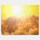 De SUN Fleece Deken (Voorkant (Horizontaal))