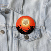De Sun King Donald Trump Ronde Button 7,6 Cm (In situ)
