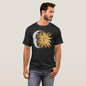 De Sun Moon van de Mannen van de bergen T-shirt (Voorkant volledig)