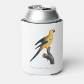 De Sun Paraket, Aratinga solstitialis Blikjeskoeler (Blikje Achterkant)