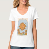 De Sun tarot card modern majoor Arcana  T-shirt (Voorkant)