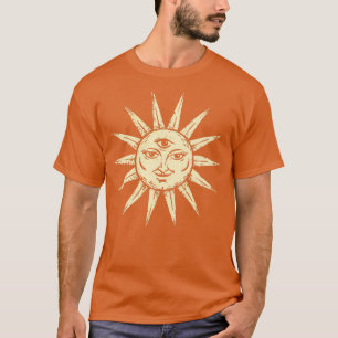 De Sun Tarot D-lezer Horoscoop Astrologie Astrolo T-shirt