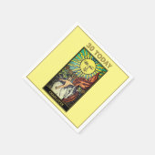 De Sun Tarot Kaart 30ste verjaardagsfeestje Servet (Hoek)