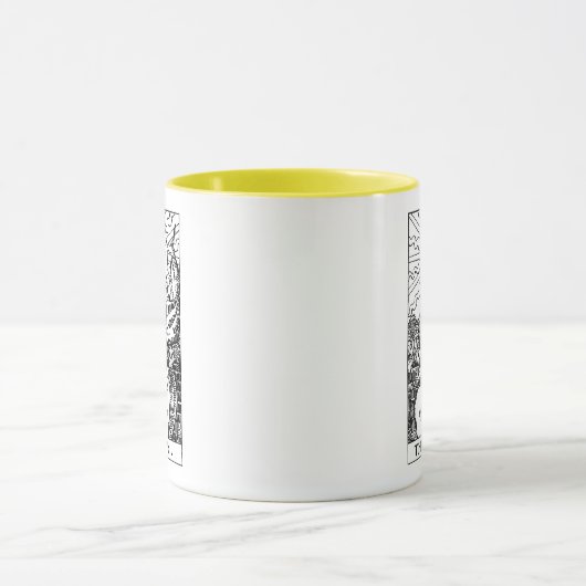 De Sun Tarot-kaart Mok (Midden)