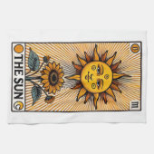 De Sun Tarot-kaart Theedoek (Horizontaal)