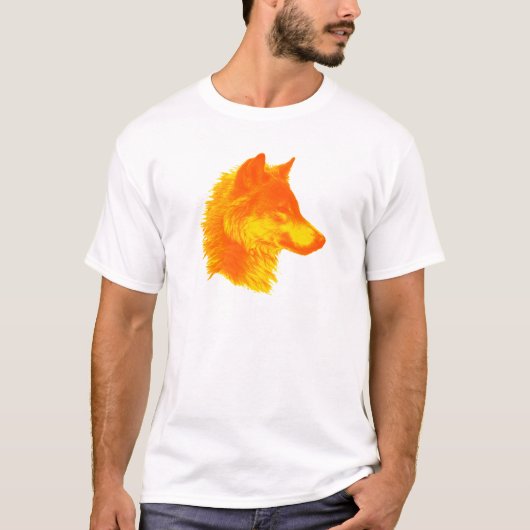 DE SUN WOLF T-SHIRT (Voorkant)