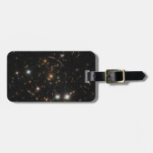 De Sunburst Arc in een enorme sterrenstelsel clust Bagagelabel (Voorkant horizontaal)