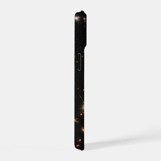 De Sunburst Arc in een enorme sterrenstelsel clust iPhone 15 Case (Rechterkant)