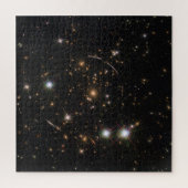 De Sunburst Arc in een enorme sterrenstelsel clust Legpuzzel (Verticaal)