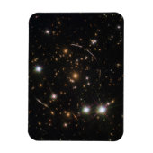 De Sunburst Arc in een enorme sterrenstelsel clust Magneet (Verticaal)