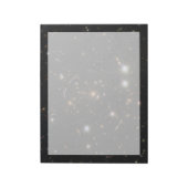 De Sunburst Arc in een enorme sterrenstelsel clust Notitieblok (Linkerzijde)