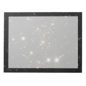 De Sunburst Arc in een enorme sterrenstelsel clust Notitieblok (Voorkant)