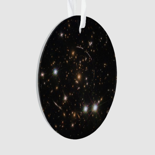 De Sunburst Arc in een enorme sterrenstelsel clust Ornament (voorkant)