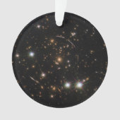 De Sunburst Arc in een enorme sterrenstelsel clust Ornament (voorkant)