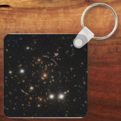De Sunburst Arc in een enorme sterrenstelsel clust Sleutelhanger (Achterkant)