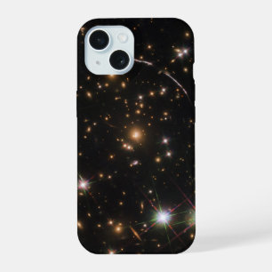 De Sunburst-boog in een enorm sterrenstelselcluste iPhone 15 Case