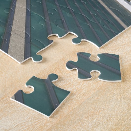 De Sundial Brug bij Turtle Bay Legpuzzel (Zijkant)