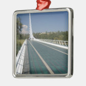 De Sundial-brug bij Turtle Bay Metalen Ornament (Links)