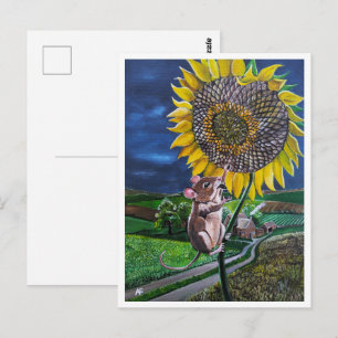 De Sunflower Summit-schilderij door Alfred Fox Briefkaart