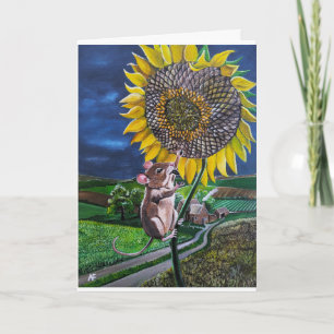 De Sunflower Summit-schilderij door Alfred Fox Kaart