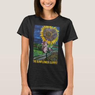 De Sunflower Summit Schilderij door Alfred Fox T-shirt