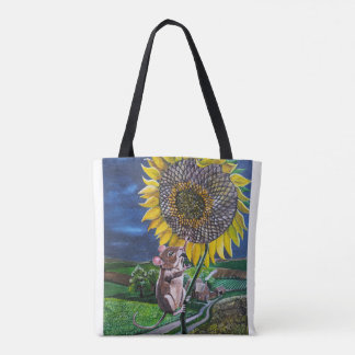 De Sunflower Summit Schilderij door Alfred Fox Tote Bag