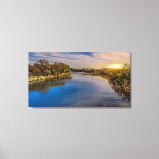 De Sunrise Canvas Afdruk (Voorkant)