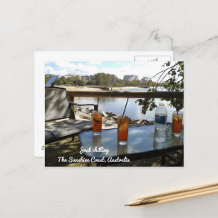 De Sunshine Coast Australia Just chilling Briefkaart