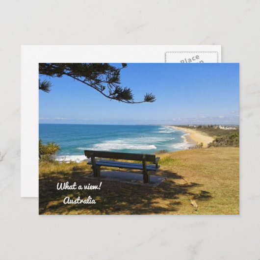De Sunshine Coast Australia What a uitzicht Briefkaart (Voorkant / Achterkant)