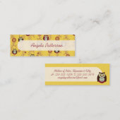 De Sunshine Skinny Mam Calling Cards Contactkaartje (Voorkant / Achterkant)