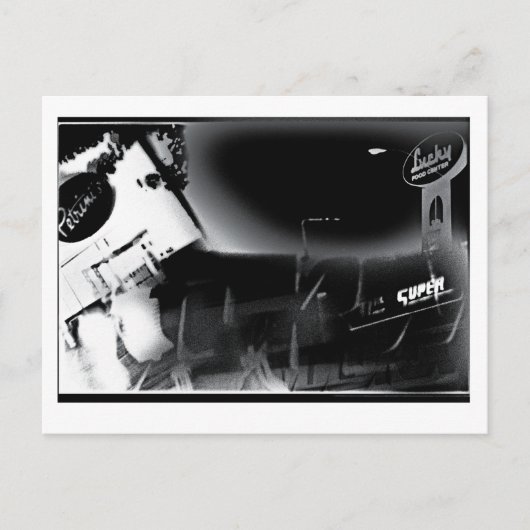 De Super: 20e eeuw verouderd Briefkaart (Voorkant)