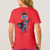 De Super Genius: Held van de Intelligentie T-shirt (Achterkant)