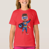 De Super Genius: Held van de Intelligentie T-shirt (Voorkant)