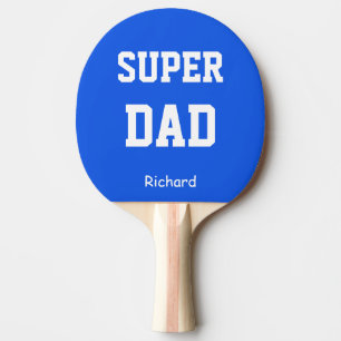De super Gepersonaliseerde Naam van de Papa Tafeltennisbatje