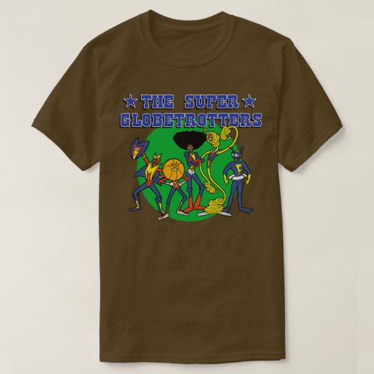 De Super Globetrotters Toon T-shirt (Design voorkant)
