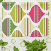 De super Koele Retro Abstracte Ornamenten van Mod. Theedoek (Gevouwen)