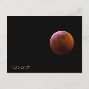 De super Maan van de Wolf van het Bloed - Totale Briefkaart