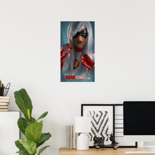 De superfemmes - Smash mistress (poster) Poster (Thuiskantoor)