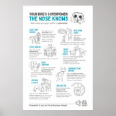 De superkracht van uw hond - de neus weet het poster (Voorkant)