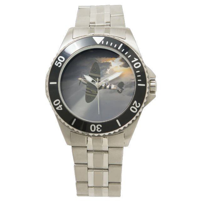 De Supermarine Spitfire Horloge (Voorkant)