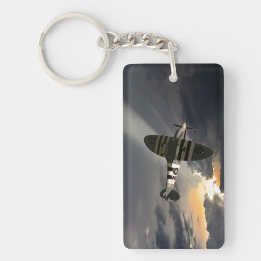 De supermarine spitfire sleutelhanger (Voorkant)