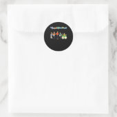 De supernaturalen ronde sticker (Tas)