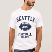 De supersonische skyline van Seattle T-shirt (Voorkant)