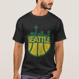 De supersonische skyline van Seattle T-shirt