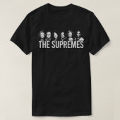 DE SUPREMES Ketanji Brown Jackson SCOTUS RBG ACB T-shirt (Design voorkant)