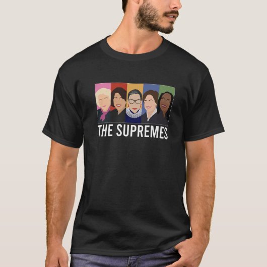 DE SUPREMES Ketanji Brown Jackson SCOTUS RBG Soto T-shirt (Voorkant)