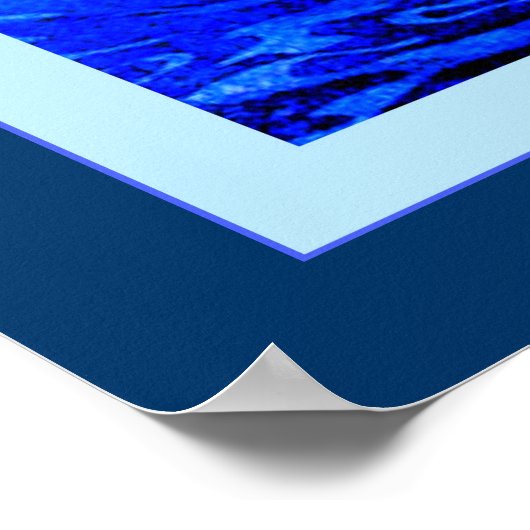 De Surf Rider ~ Hawaii ~  fijne kunst Poster (Hoek)