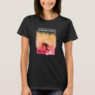 De Surfcoach Geweldig Surfer-ontwerp T-shirt